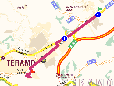 Mappa da ViaMichelin.it